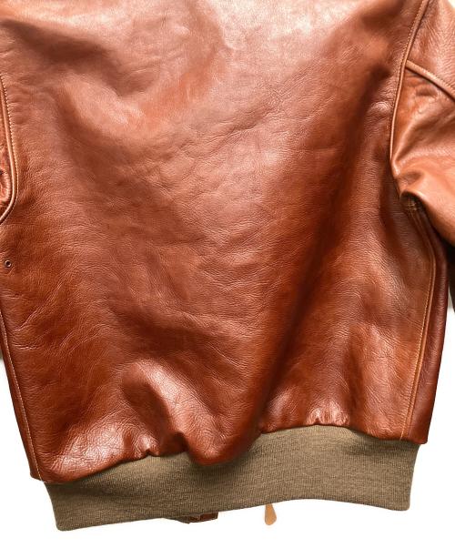 BUZZ RICKSON'S（バズリクソンズ）BUZZ RICKSON'S (バズリクソンズ) A-2フライトジャケット ブラウン サイズ:SIZE 38の古着・服飾アイテム