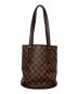 LOUIS VUITTON（ルイ ヴィトン）の古着「ハンドバッグ　ダミエ　マレ　N42240」｜ブラウン