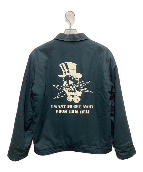 STUDIO D'ARTISAN（ステュディオダルチザン）STUDIO D'ARTISAN (ステュディオダルチザン) デッキジャケット ネイビー サイズ:サイズ Lの古着・服飾アイテム