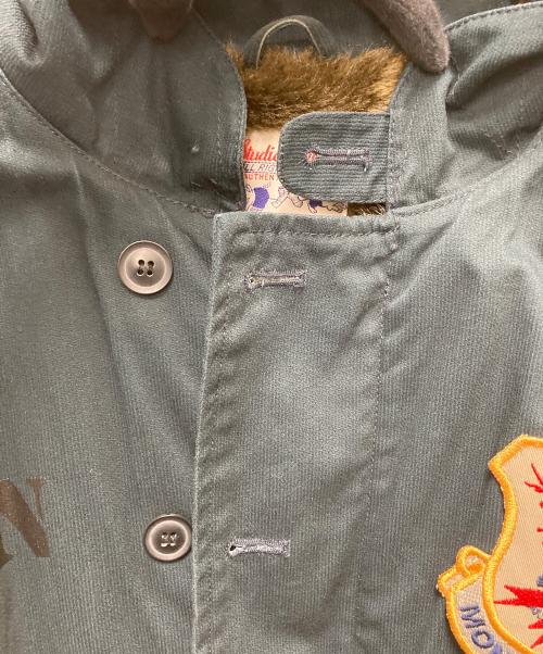 STUDIO D'ARTISAN（ステュディオダルチザン）STUDIO D'ARTISAN (ステュディオダルチザン) デッキジャケット ネイビー サイズ:サイズ Lの古着・服飾アイテム