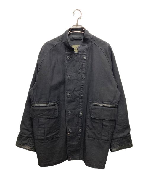 NIGEL CABOURN（ナイジェルケーボン）NIGEL CABOURN (ナイジェルケーボン) スウェディッシュワークジャケット ブラック サイズ:サイズ 52の古着・服飾アイテム
