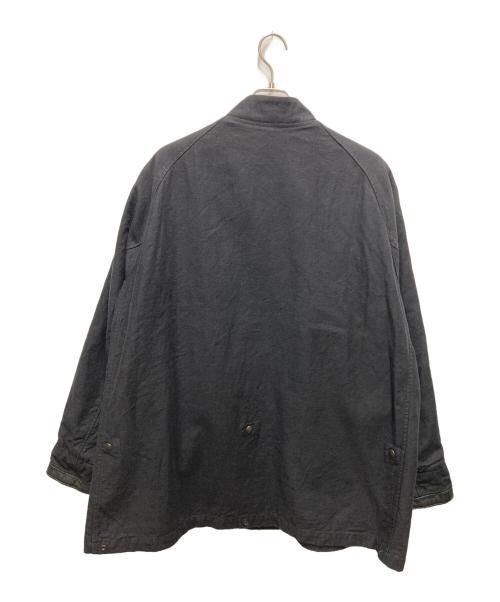 NIGEL CABOURN（ナイジェルケーボン）NIGEL CABOURN (ナイジェルケーボン) スウェディッシュワークジャケット ブラック サイズ:サイズ 52の古着・服飾アイテム