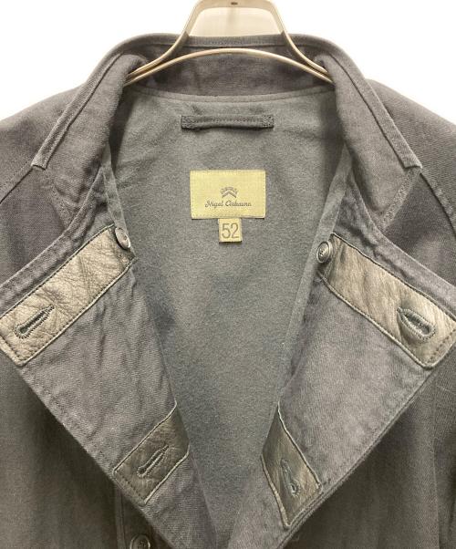 NIGEL CABOURN（ナイジェルケーボン）NIGEL CABOURN (ナイジェルケーボン) スウェディッシュワークジャケット ブラック サイズ:サイズ 52の古着・服飾アイテム