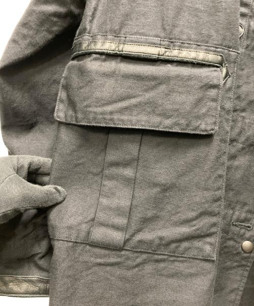 NIGEL CABOURN（ナイジェルケーボン）NIGEL CABOURN (ナイジェルケーボン) スウェディッシュワークジャケット ブラック サイズ:サイズ 52の古着・服飾アイテム