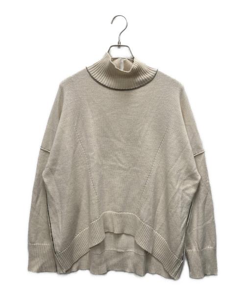 CINOH（チノ）CINOH (チノ) ニット アイボリー サイズ:SIZE 36の古着・服飾アイテム
