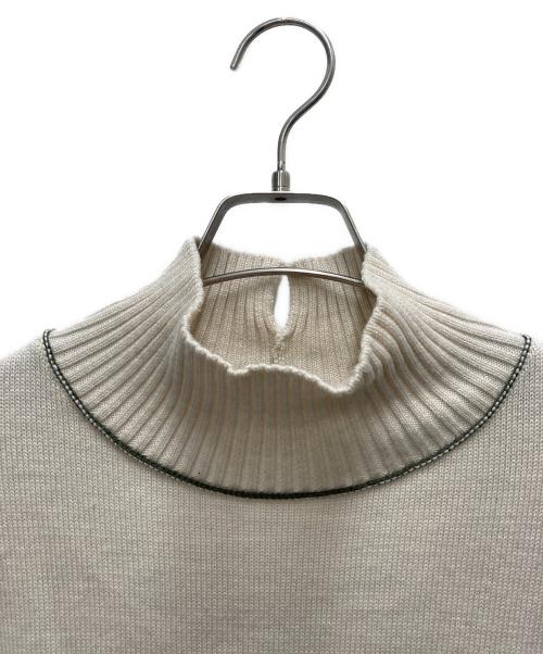 CINOH（チノ）CINOH (チノ) ニット アイボリー サイズ:SIZE 36の古着・服飾アイテム