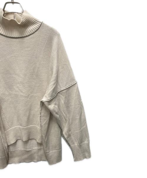 CINOH（チノ）CINOH (チノ) ニット アイボリー サイズ:SIZE 36の古着・服飾アイテム