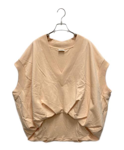 DRIES VAN NOTEN（ドリスヴァンノッテン）DRIES VAN NOTEN (ドリスヴァンノッテン) ノースリーブスウェット オレンジ サイズ:SIZE Lの古着・服飾アイテム