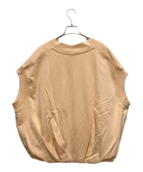 DRIES VAN NOTEN（ドリスヴァンノッテン）DRIES VAN NOTEN (ドリスヴァンノッテン) ノースリーブスウェット オレンジ サイズ:SIZE Lの古着・服飾アイテム