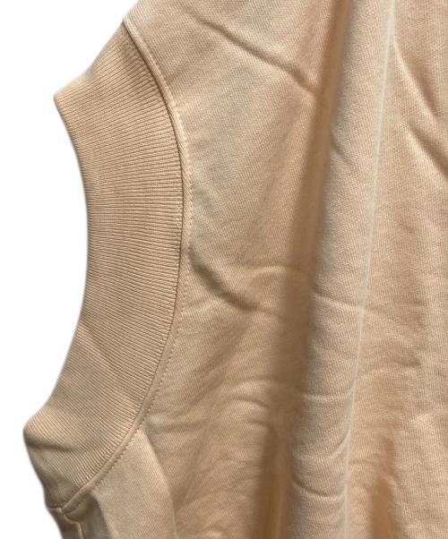 DRIES VAN NOTEN（ドリスヴァンノッテン）DRIES VAN NOTEN (ドリスヴァンノッテン) ノースリーブスウェット オレンジ サイズ:SIZE Lの古着・服飾アイテム