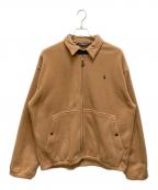 POLO RALPH LAURENポロ・ラルフローレン）の古着「フリーススイングトップジャケット」｜ブラウン