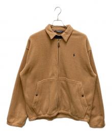 POLO RALPH LAUREN（ポロ・ラルフローレン）の古着「フリーススイングトップジャケット」｜ブラウン