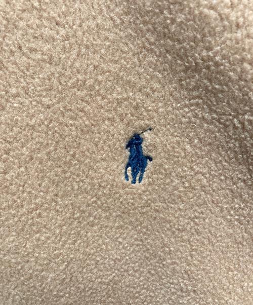 POLO RALPH LAUREN（ポロ・ラルフローレン）POLO RALPH LAUREN (ポロ・ラルフローレン) フリーススイングトップジャケット ブラウン サイズ:SIZE Lの古着・服飾アイテム