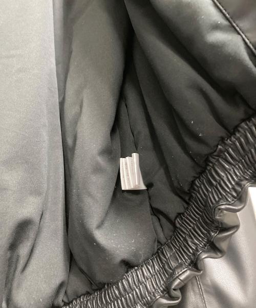 WE RTHY（ワーシー）WE RTHY (ワーシー) フェイクレザーブルゾン ブラック サイズ:サイズ Freeの古着・服飾アイテム