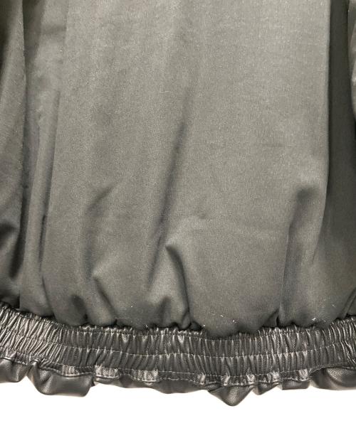 WE RTHY（ワーシー）WE RTHY (ワーシー) フェイクレザーブルゾン ブラック サイズ:サイズ Freeの古着・服飾アイテム