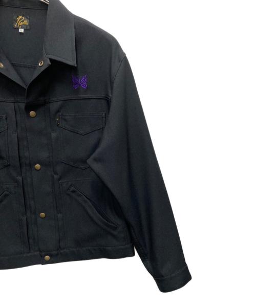 Needles（ニードルズ）Needles (ニードルズ) シャツジャケット　LQ0171 ブラック サイズ:SIZE Lの古着・服飾アイテム