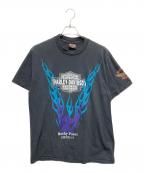 HARLEY-DAVIDSONハーレーダビッドソン）の古着「半袖カットソー　USA製/古着」｜ブラック