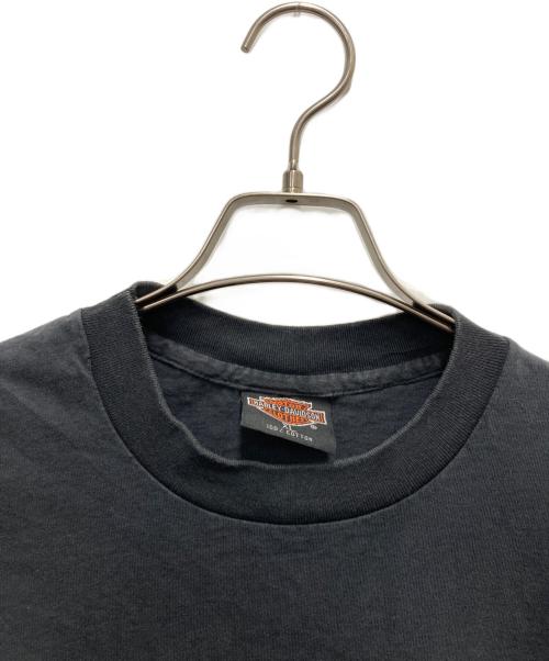 HARLEY-DAVIDSON（ハーレーダビッドソン）HARLEY-DAVIDSON (ハーレーダビッドソン) 半袖カットソー　USA製/古着 ブラック サイズ:SIZE XLの古着・服飾アイテム