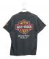 HARLEY-DAVIDSON (ハーレーダビッドソン) 半袖カットソー　USA製/古着 ブラック サイズ:SIZE XL：12000円
