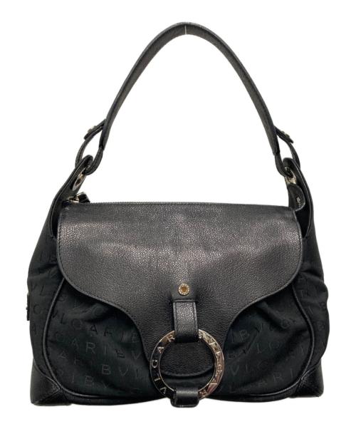 BVLGARI（ブルガリ）BVLGARI (ブルガリ) ハンドバッグ ブラックの古着・服飾アイテム