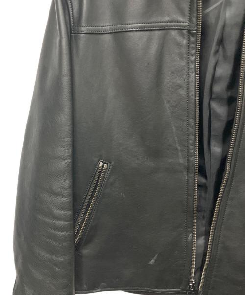 COACH（コーチ）COACH (コーチ) シングルライダースジャケット　F85841 ブラック サイズ:サイズ Ｓの古着・服飾アイテム