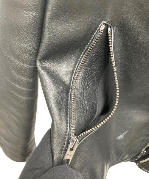 COACH（コーチ）COACH (コーチ) シングルライダースジャケット　F85841 ブラック サイズ:サイズ Ｓの古着・服飾アイテム
