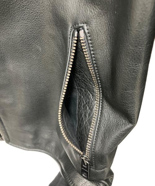 COACH（コーチ）COACH (コーチ) シングルライダースジャケット　F85841 ブラック サイズ:サイズ Ｓの古着・服飾アイテム