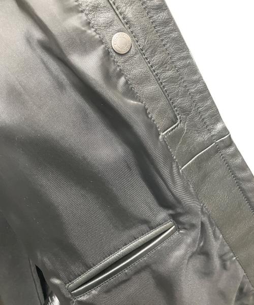 COACH（コーチ）COACH (コーチ) シングルライダースジャケット　F85841 ブラック サイズ:サイズ Ｓの古着・服飾アイテム
