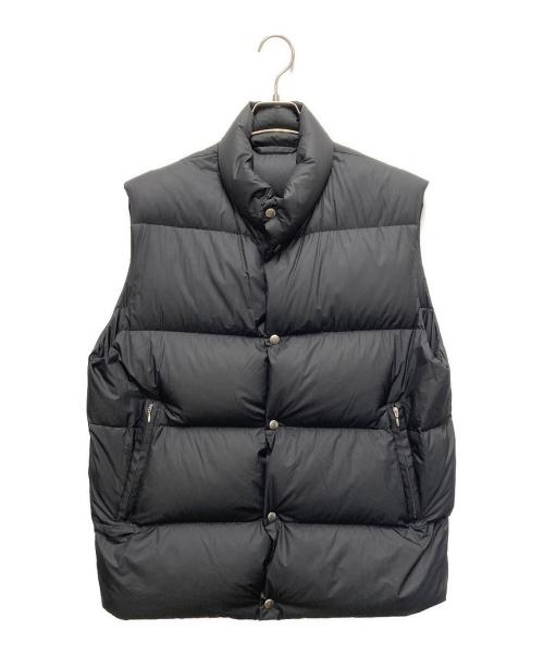 COMOLI（コモリ）COMOLI (コモリ) ダウンベスト ブラック サイズ:SIZE 3（約L〜XL相当）の古着・服飾アイテム