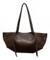 CHARLES & KEITH (チャールズアンドキース) カルラトートバッグ ブラウン：11000円