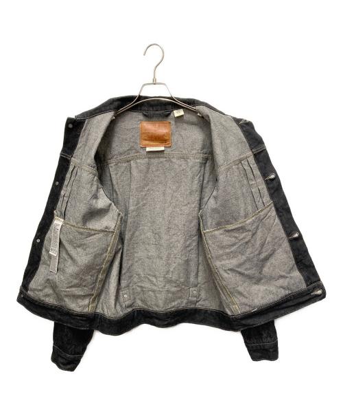 LEVI'S PReMIUM（リーバイス プレミアム）LEVI'S PReMIUM (リーバイス プレミアム) デニムジャケット ブラック サイズ:SIZE Mの古着・服飾アイテム