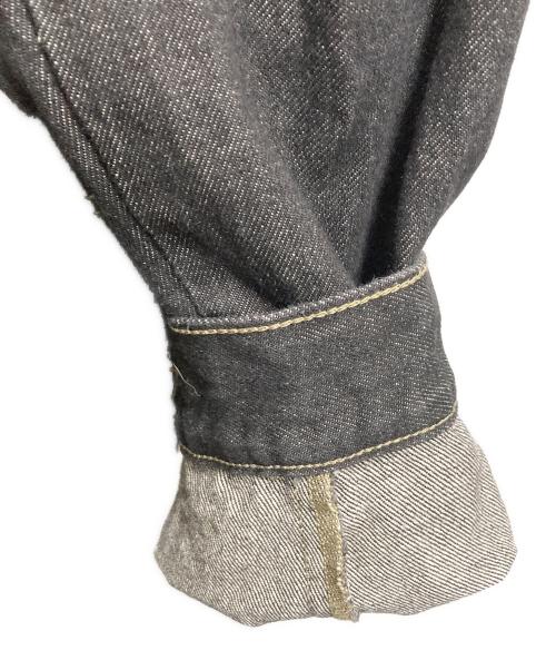 LEVI'S PReMIUM（リーバイス プレミアム）LEVI'S PReMIUM (リーバイス プレミアム) デニムジャケット ブラック サイズ:SIZE Mの古着・服飾アイテム
