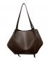 CHARLES & KEITH (チャールズアンドキース) トートバッグ　ポーチ付き ブラウン：10000円