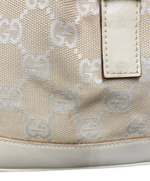 GUCCI（グッチ）GUCCI (グッチ) ワンショルダーバッグ　GGキャンバス ベージュの古着・服飾アイテム