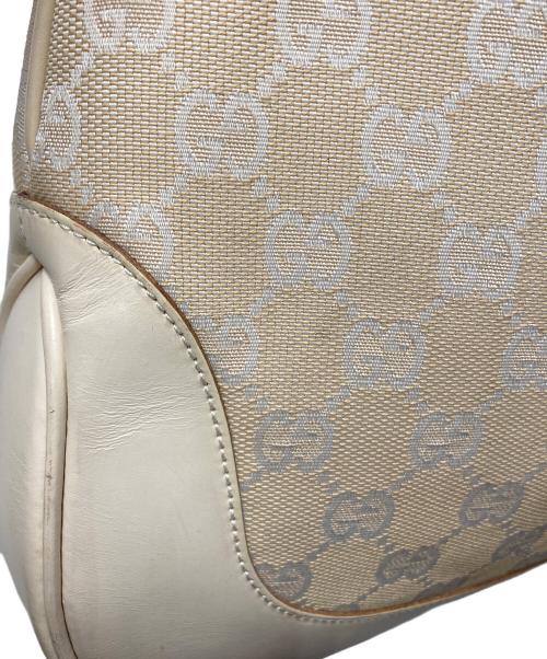 GUCCI（グッチ）GUCCI (グッチ) ワンショルダーバッグ　GGキャンバス ベージュの古着・服飾アイテム