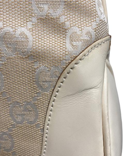 GUCCI（グッチ）GUCCI (グッチ) ワンショルダーバッグ　GGキャンバス ベージュの古着・服飾アイテム