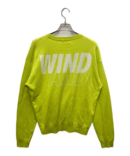 WIND AND SEA（ウィンダンシー）WIND AND SEA (ウィンダンシー) 厚手ニット イエロー サイズ:サイズ Ｌの古着・服飾アイテム