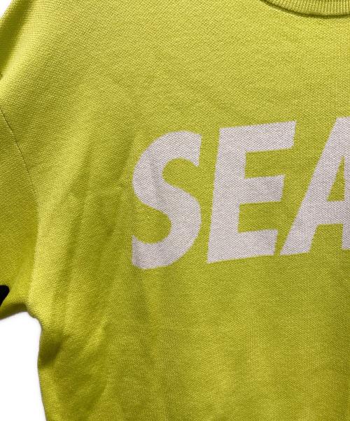WIND AND SEA（ウィンダンシー）WIND AND SEA (ウィンダンシー) 厚手ニット イエロー サイズ:サイズ Ｌの古着・服飾アイテム