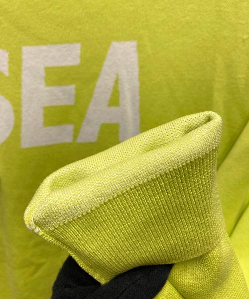 WIND AND SEA（ウィンダンシー）WIND AND SEA (ウィンダンシー) 厚手ニット イエロー サイズ:サイズ Ｌの古着・服飾アイテム