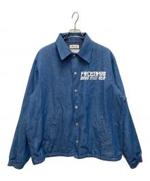 WIND AND SEA（ウィンダンシー）の古着「デニムコーチジャケット」｜インディゴ
