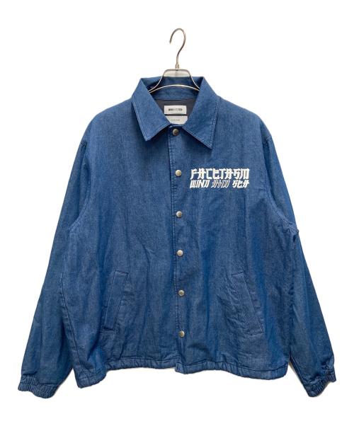 WIND AND SEA（ウィンダンシー）WIND AND SEA (ウィンダンシー) デニムコーチジャケット インディゴ サイズ:サイズ 4の古着・服飾アイテム