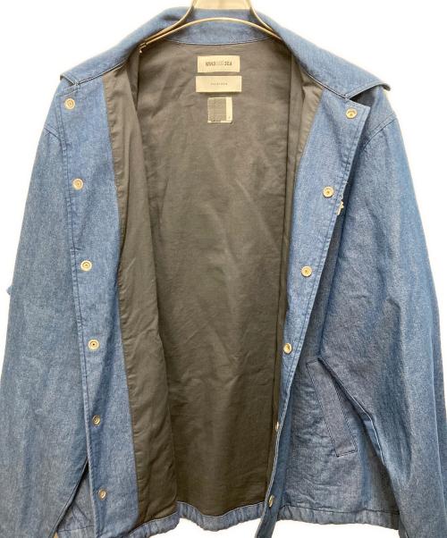 WIND AND SEA（ウィンダンシー）WIND AND SEA (ウィンダンシー) デニムコーチジャケット インディゴ サイズ:サイズ 4の古着・服飾アイテム