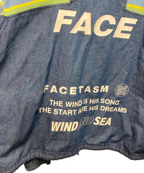 WIND AND SEA（ウィンダンシー）WIND AND SEA (ウィンダンシー) デニムコーチジャケット インディゴ サイズ:サイズ 4の古着・服飾アイテム
