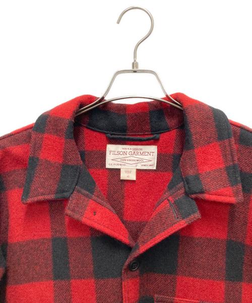 FILSON GARMENT（フィルソン ガーメント）FILSON GARMENT (フィルソン ガーメント) マッキーノクルーザージャケット　USA製 レッド サイズ:SIZE 40の古着・服飾アイテム
