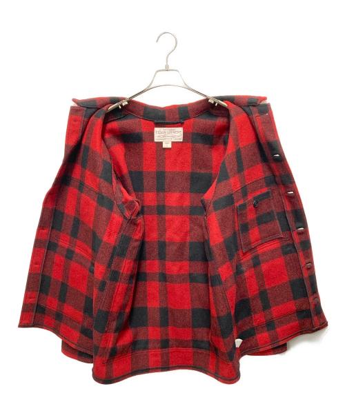 FILSON GARMENT（フィルソン ガーメント）FILSON GARMENT (フィルソン ガーメント) マッキーノクルーザージャケット　USA製 レッド サイズ:SIZE 40の古着・服飾アイテム
