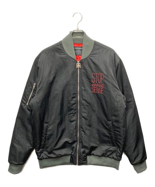 TalkingHeads（トーキング・ヘッズ）TalkingHeads (トーキング・ヘッズ) 中綿ブルゾン ブラック サイズ:SIZE XL　の古着・服飾アイテム