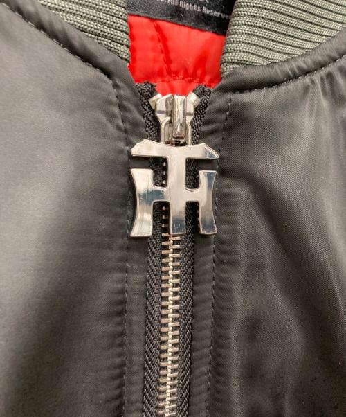 TalkingHeads（トーキング・ヘッズ）TalkingHeads (トーキング・ヘッズ) 中綿ブルゾン ブラック サイズ:SIZE XL　の古着・服飾アイテム