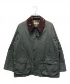 Barbourバブアー）の古着「オーバーサイズビデイルワックスジャケット」｜グリーン