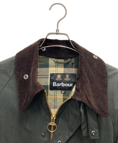 Barbour（バブアー）Barbour (バブアー) オーバーサイズビデイルワックスジャケット グリーン サイズ:SIZE 38の古着・服飾アイテム