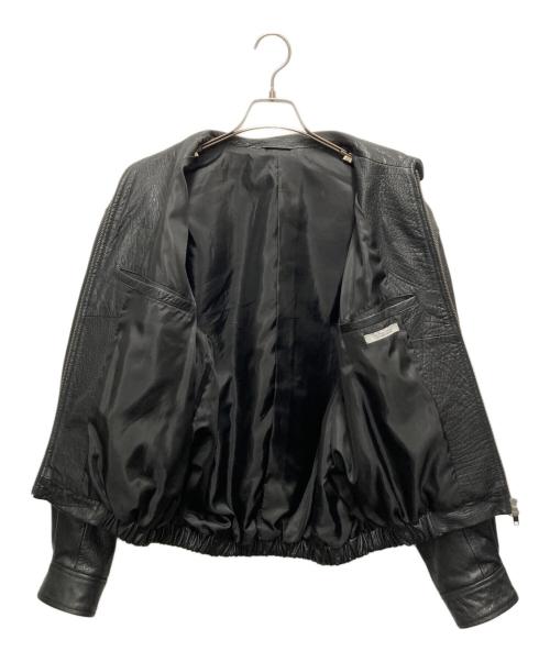 JOURNAL STANDARD（ジャーナルスタンダード）JOURNAL STANDARD (ジャーナルスタンダード) レザージャケット ブラック サイズ:SIZE Mの古着・服飾アイテム